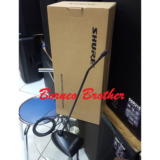 Mic Podium Mic Conference Shure MX 418 DC Original Garansi Goshen