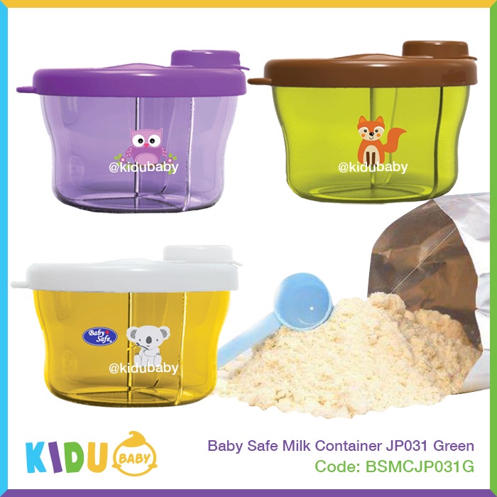 Baby Safe Milk Container JP031 Tempat Susu Bayi dan Anak Kidu Baby