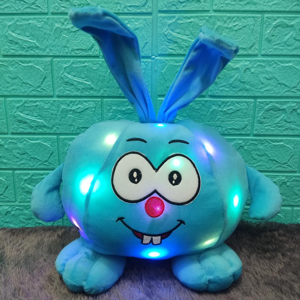 Boneka Rabbit Kelinci Jimmy Rabbit LED Lampu Menyala Berlabel SNI