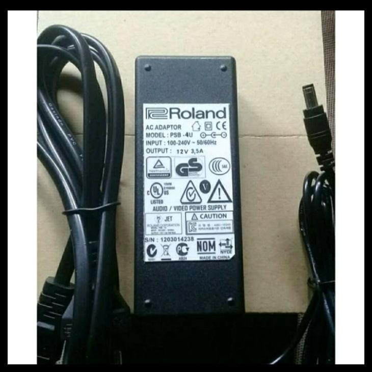 Adaptor Keyboard Roland Psb 4U Untuk Tipe Exr 3 Exr 5 Exr 7 Exr 7S New Kode 907