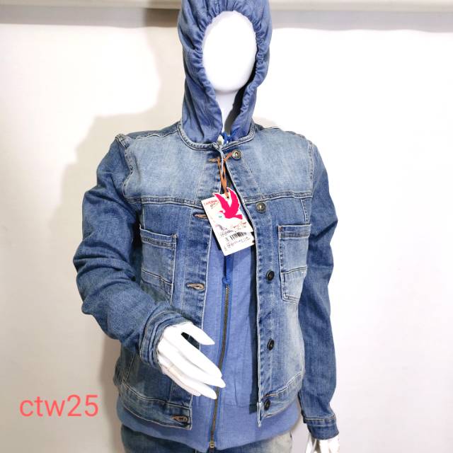 CARDINAL GIRL CTW25 JAKET JEANS WANITA