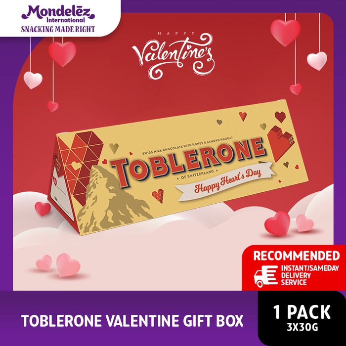 

TOBLERONE COKELAT VALENTINE SPECIAL BUNDLE EDITION - 3X100GR