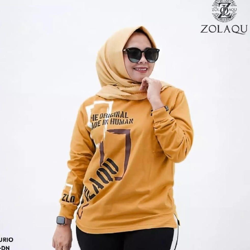 [GSB. 694498] kaos zolaqu (02) baju kaos atasan zolaqu zolaku jolaku jolaqu senam olahraga original 
