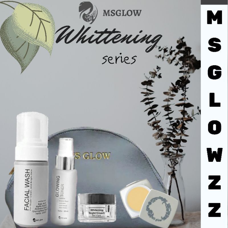 MS GLOW Paket Whitening ORIGINAL 100%