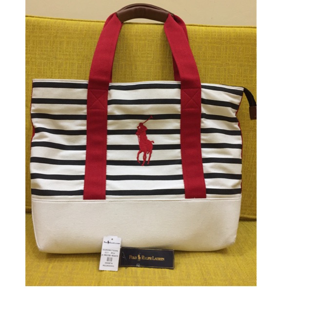 PRELOVED RALPH LAUREN ORIGINAL TOTE BAG