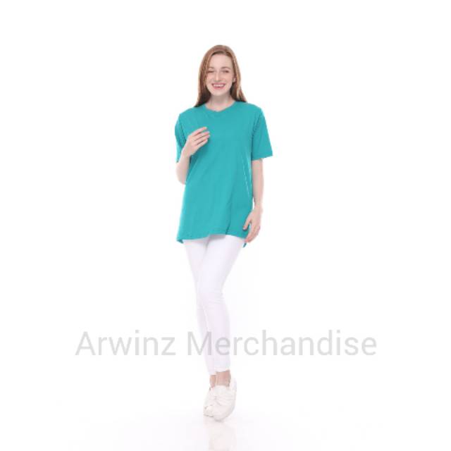 Kaos Polos Ijo Tosca