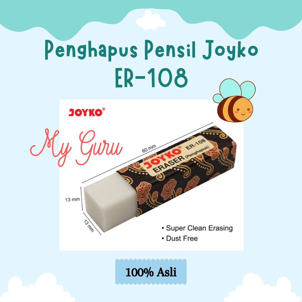 

[PCS] PENGHAPUS PENSIL / ERASER JOYKO ER-108 BATIK