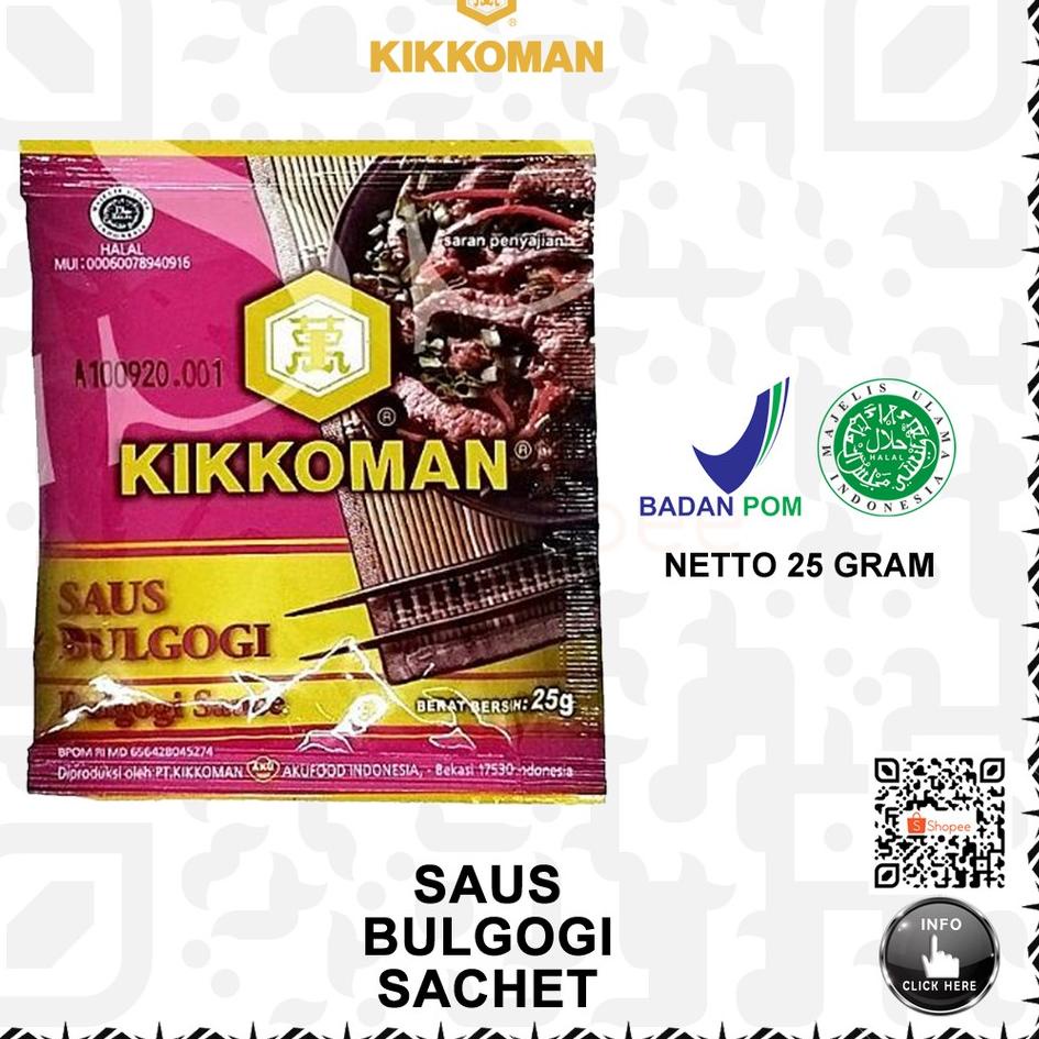 

CMSK KIKKOMAN SAUCE SAUS KIKOMAN / BULGOGI / HOISIN / SAUS PEKAT / YAKINIKU / GOCHUJANG HALAL BPOM [us -195]