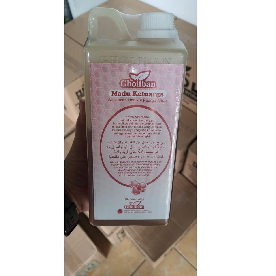 

Ready Stock Д ■ Madu KLM Gholiban Kalimantan 1 kg / 1kg Original Botol Timbul Tulisan Gholiban ♪➥ ➔