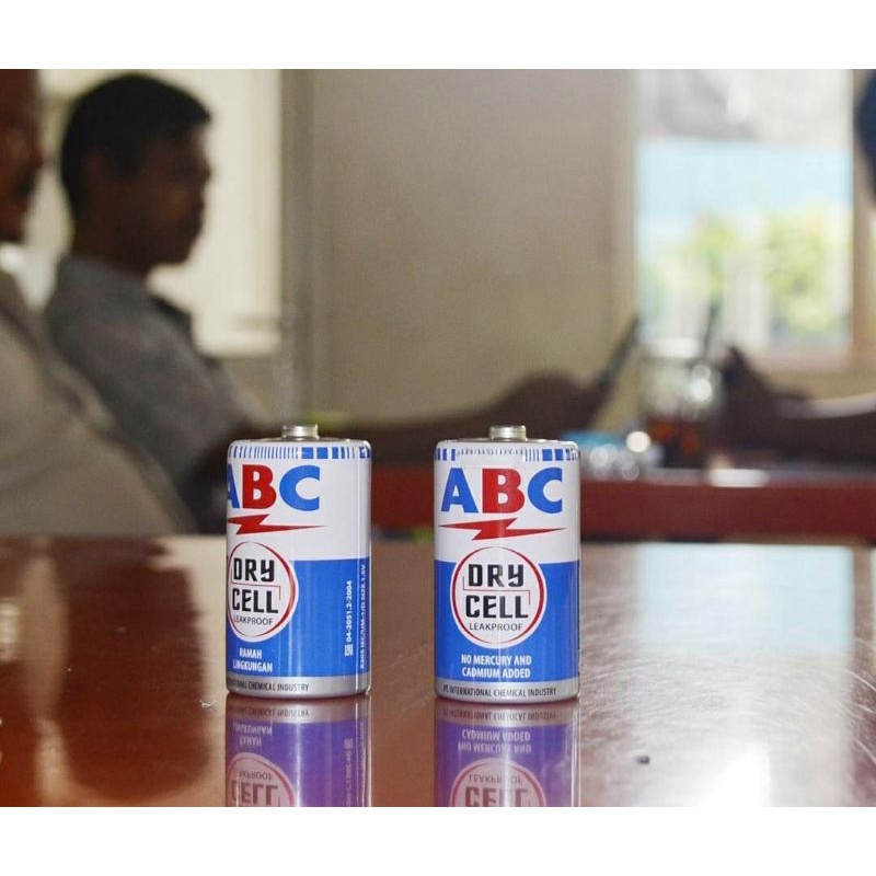 Baterai ABC Besar D Radio Senter jadul water heater dll