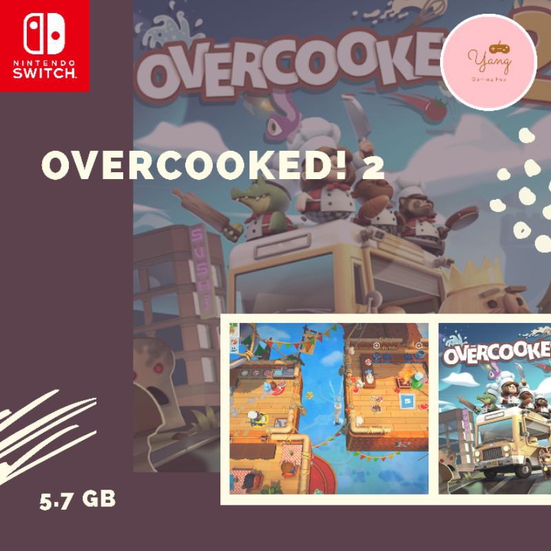 Overcooked! 2 Nintendo Switch Overcooked Overcook