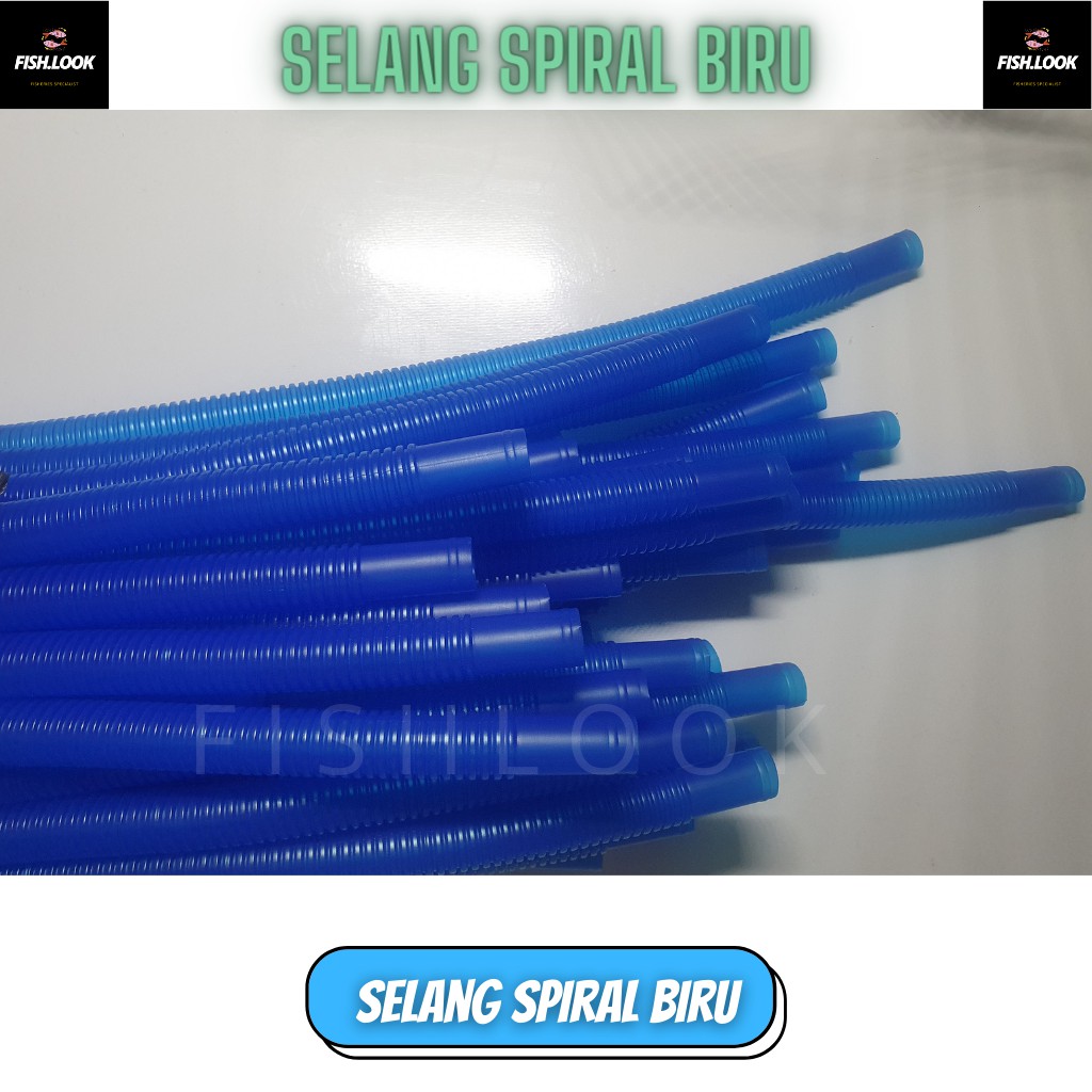 selang pompa aquarium akuarium aquascape spiral filter