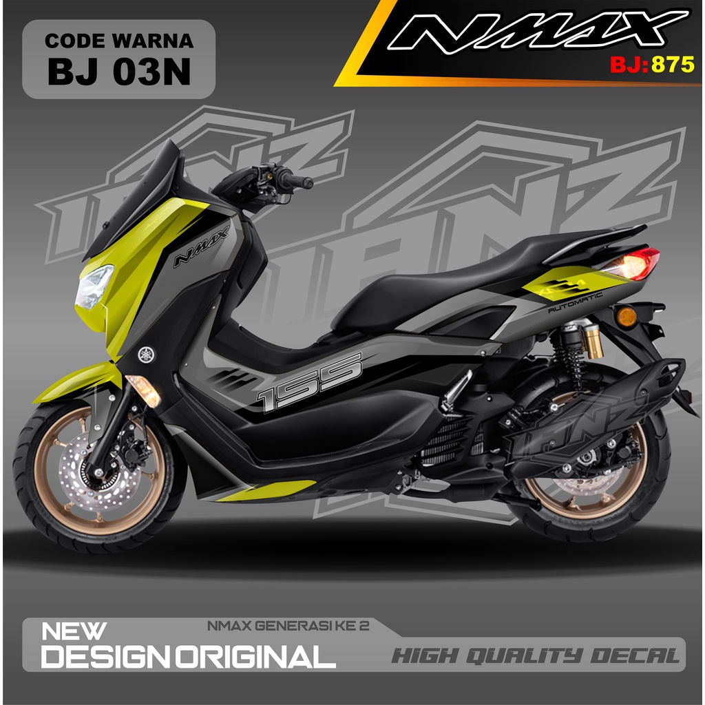 STIKER DECAL ALL NEW NMAX / DECAL FULL BODY NMAX / sticker nmax / decal nmax / stiker motor nmax / decal new nmax