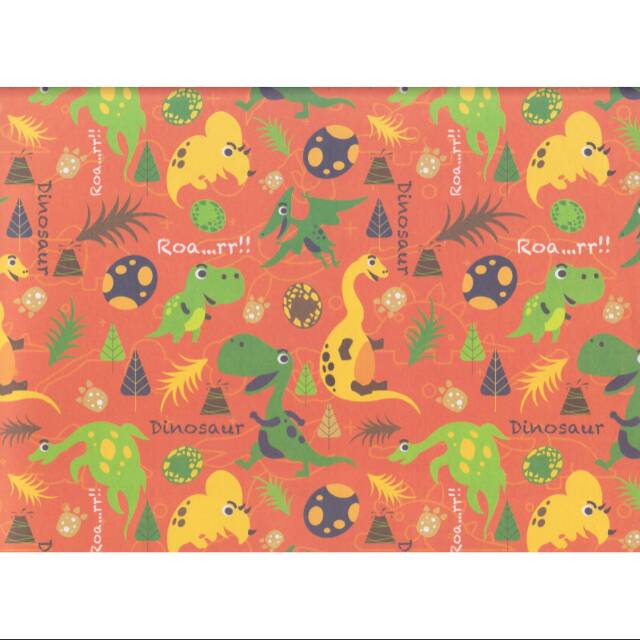 

Kertas Kado Sansan Wawa SW 5369 "dino-dinosaur