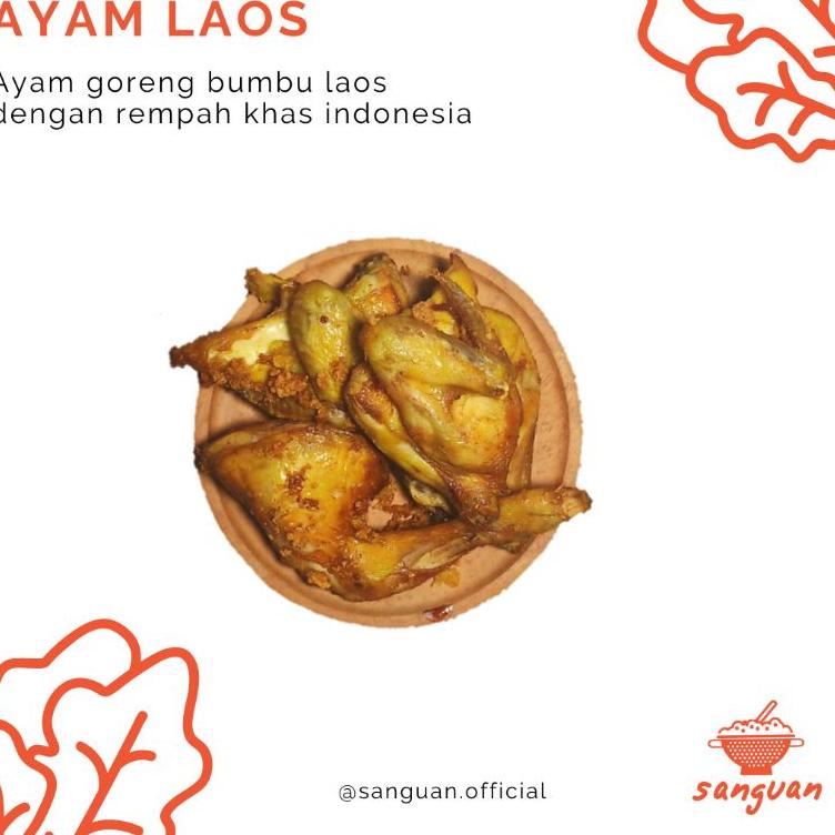 

Model Baru.. SANGUAN AYAM LAOS Frozen Food Makanan Cepat Saji Instant MV9