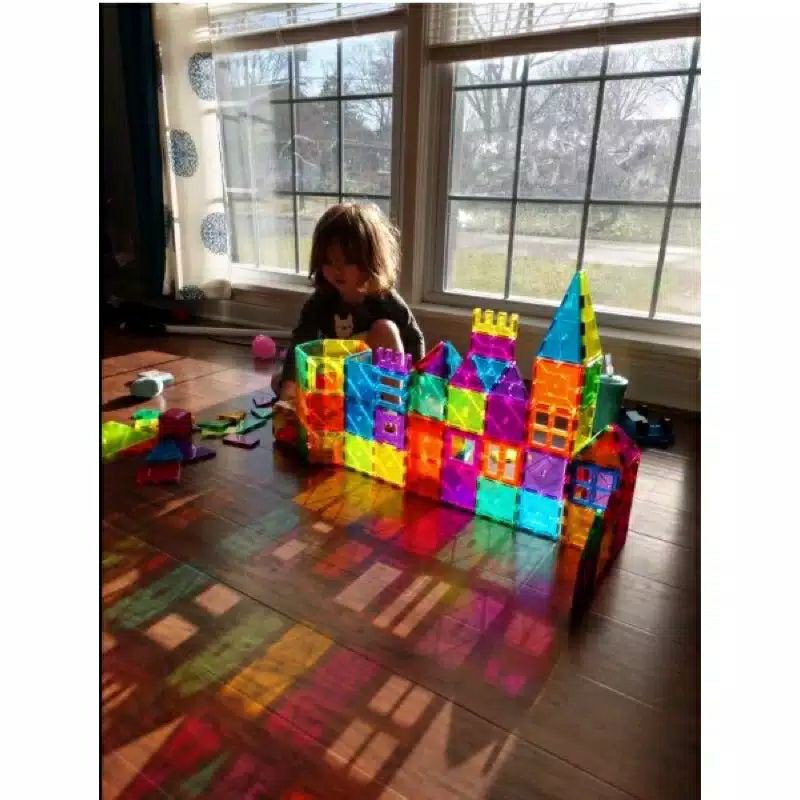 Magnetic tiles / Magnatiles Connetix Alike Magnetic Blocks 120PCS