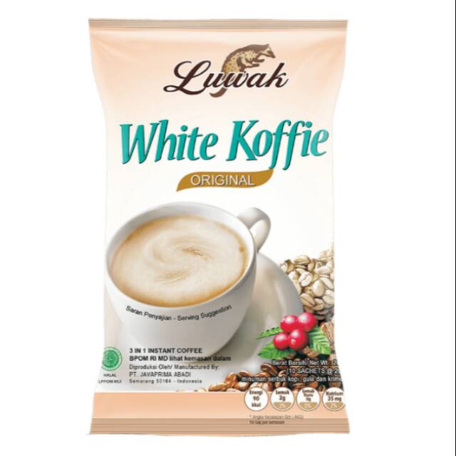 

LUWAK White Koffie 20gr x 10pcs
