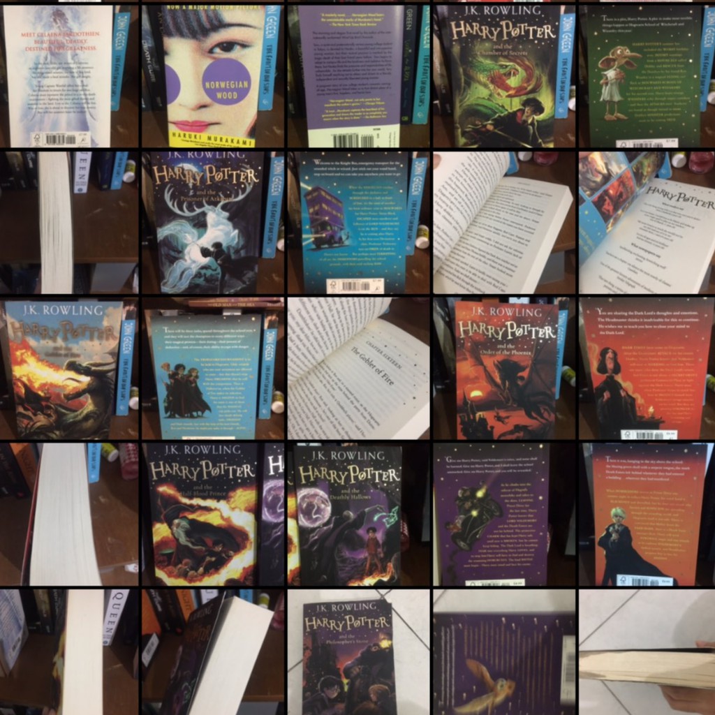 HARRY POTTER preloved like new ori