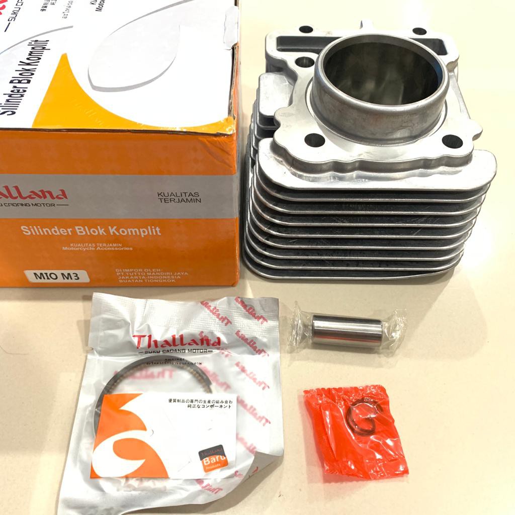 BLOK SEHER PISTON KIT MIO M3 Z S SOUL GT FINO FI XRIDE 125 THALLAND