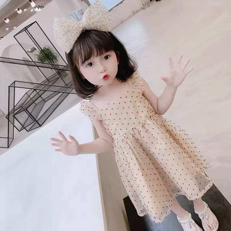 1-4thn | DRESS ANAK KOREA PESTA ELEGAN FORMAL PEREMPUAN CYDK CA