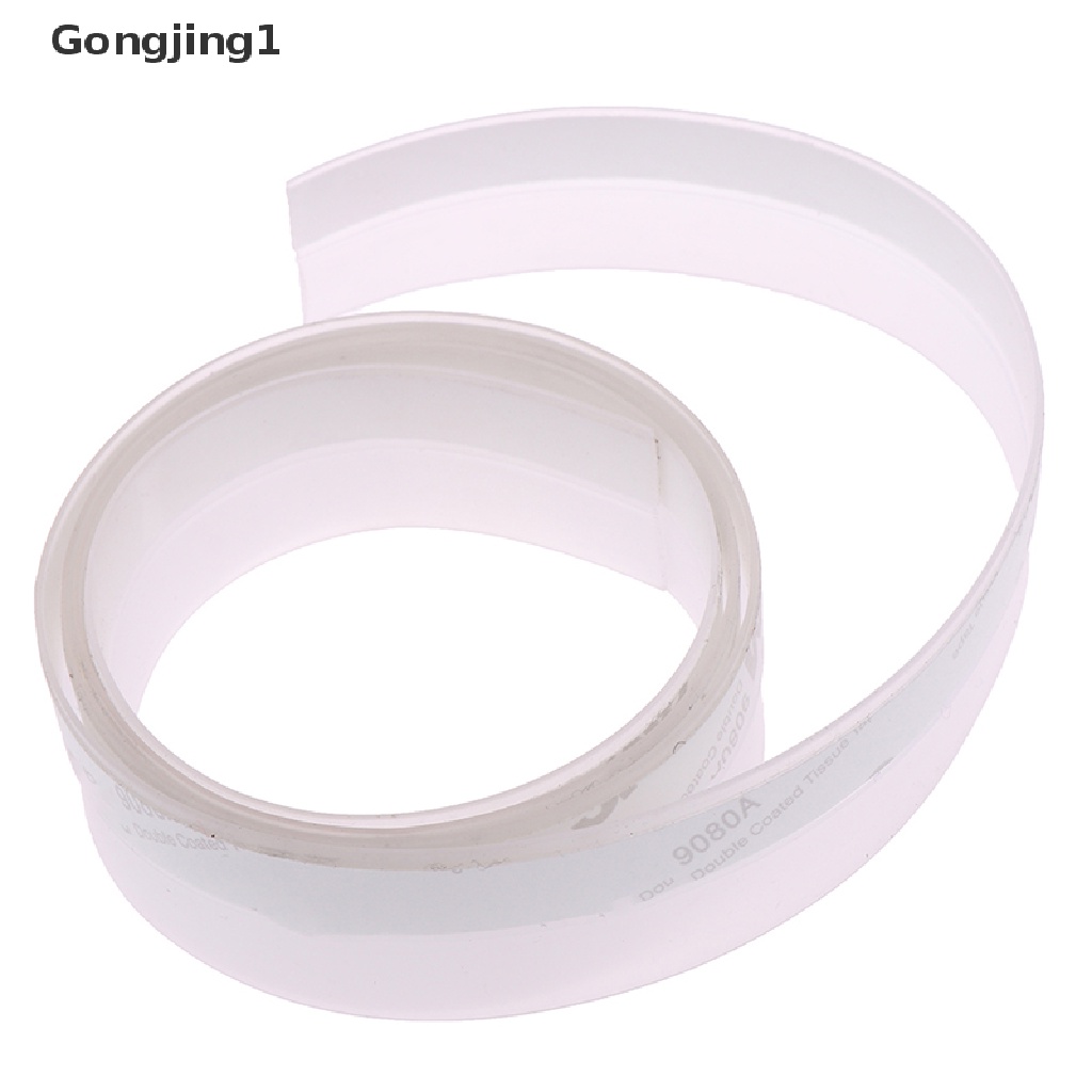 Gongjing1 Seal Strip Silikon Transparan 1m Tahan Angin Untuk Pintu