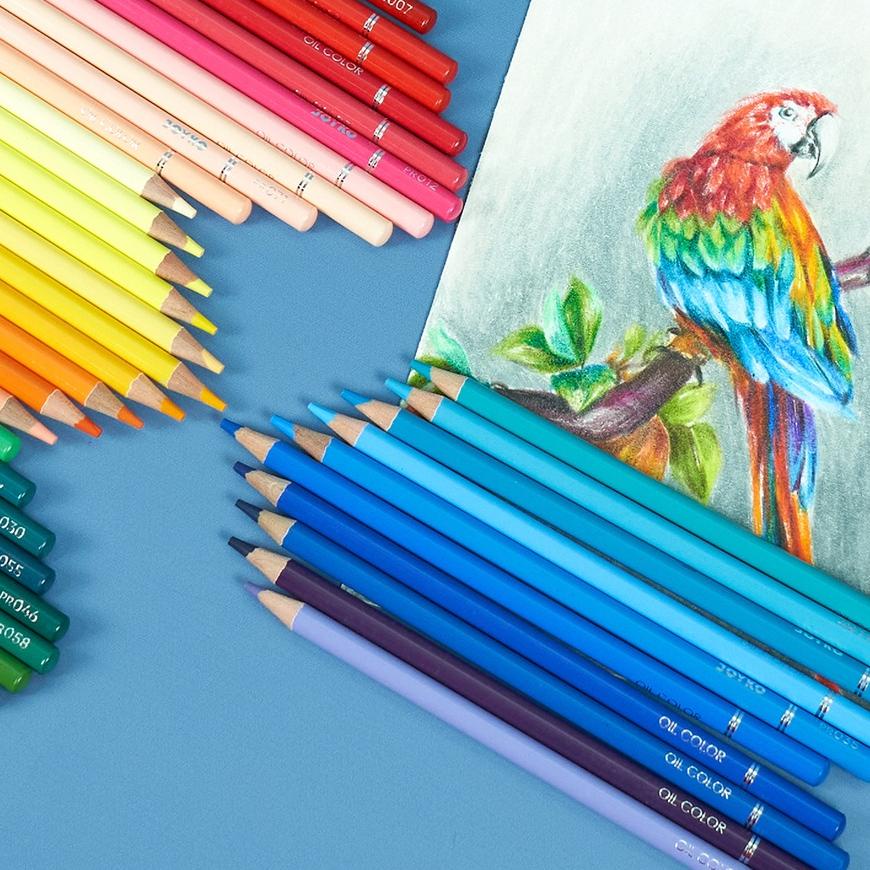 

Terlaku,!Premium Oil Color Pencil Pensil Warna Joyko CP-TC126