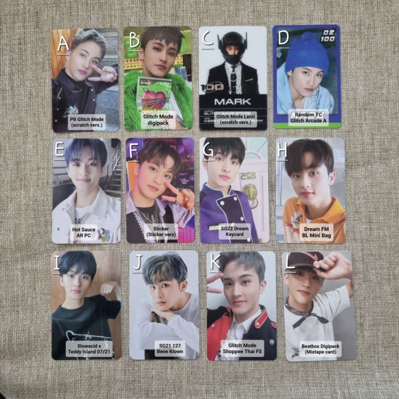 PC Mark mini bag, shopee thai, mixtape, keycard, slowcacid, sg21 127, Sticker, Hotsa AR, Scratch, Di