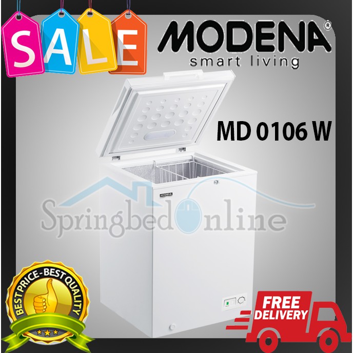 MODENA Chest Freezer - MD 0106 W