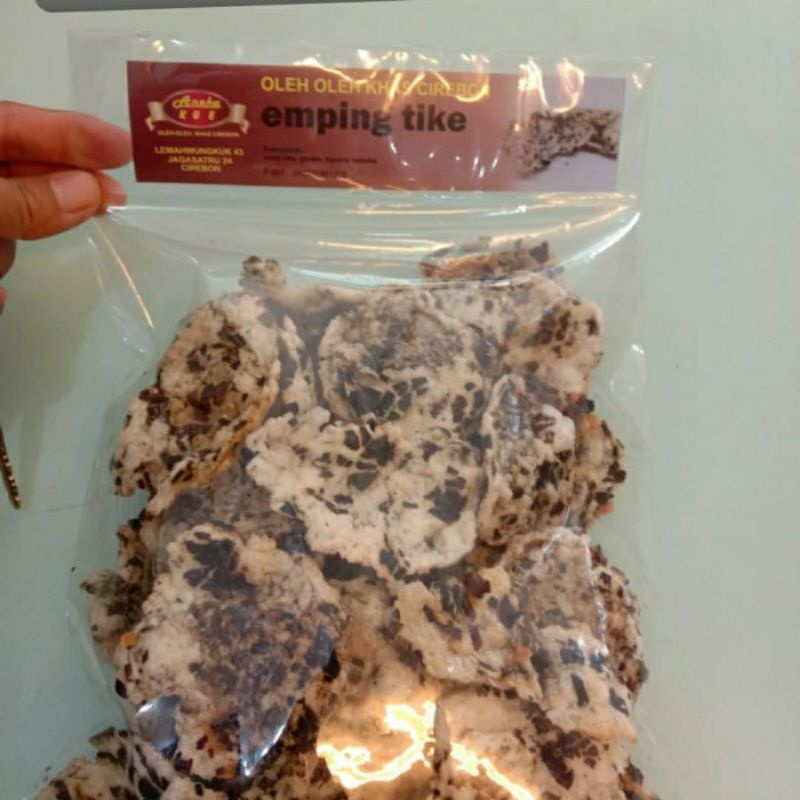 

Emping Teki Berat - 200 Gram Khas Cirebon