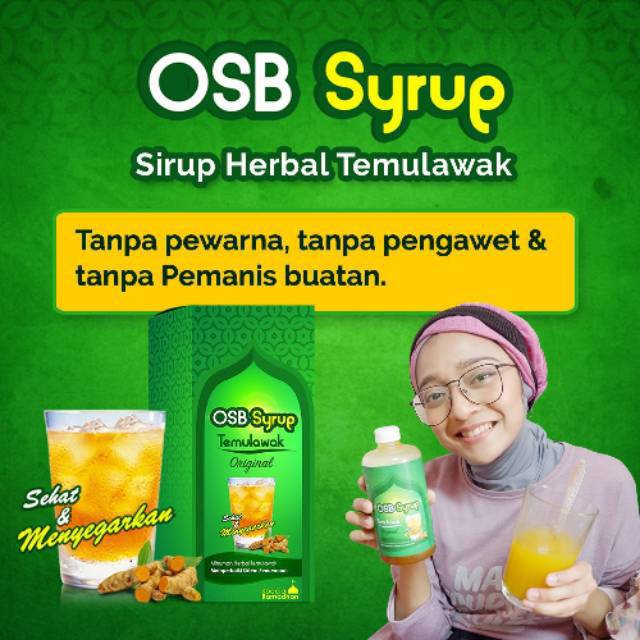 

OSB syrup herbal tumulawak