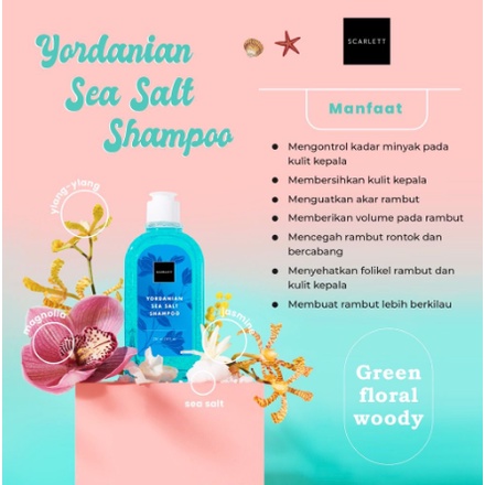 Scarlett Yordanian Sea Salt Shampoo |Conditioner 250ml