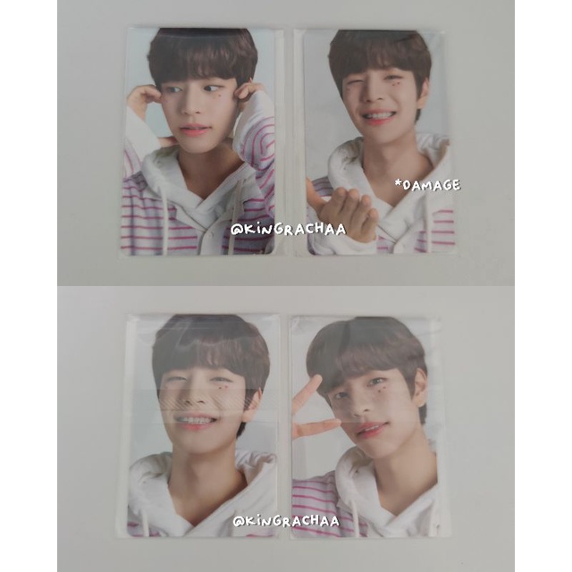 Stray Kids Nacific R8 Seungmin Type A B (ada damage)