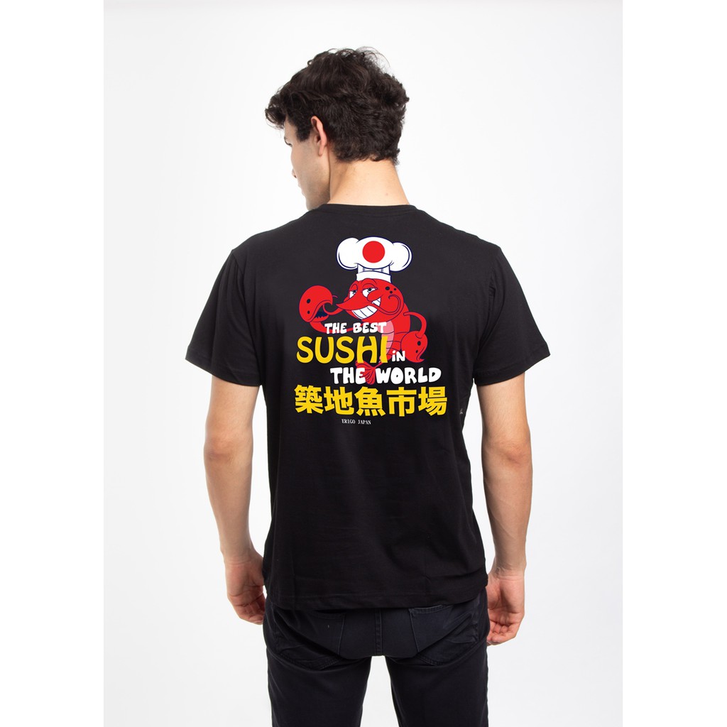 

Erigo T-Shirt Best Sushi Black