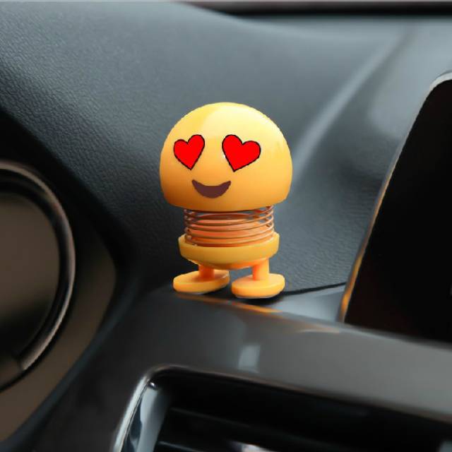 BS851 EMOJI PAJANGAN DASHBOARD EMOJI BONEKA PER GOYANG EMOJI