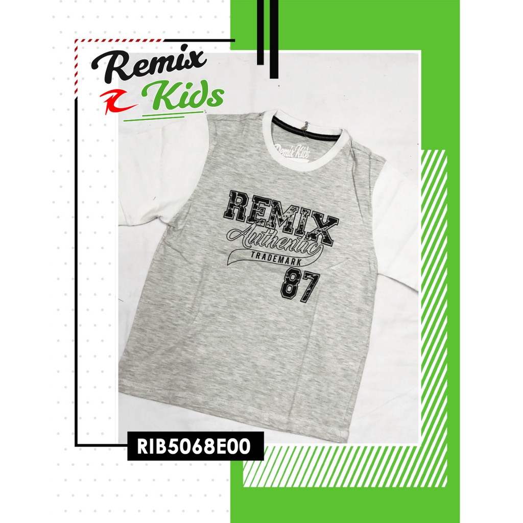 Kaos Anak Remix Jeans