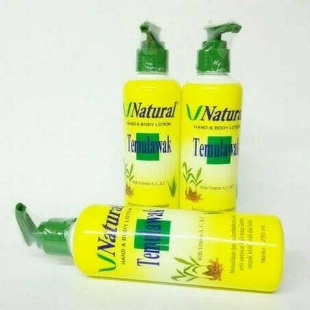 ✨ AKU MURAH ✨Hand &amp; Body Lotion Temulawak V Natural Original / BPOM Resmi