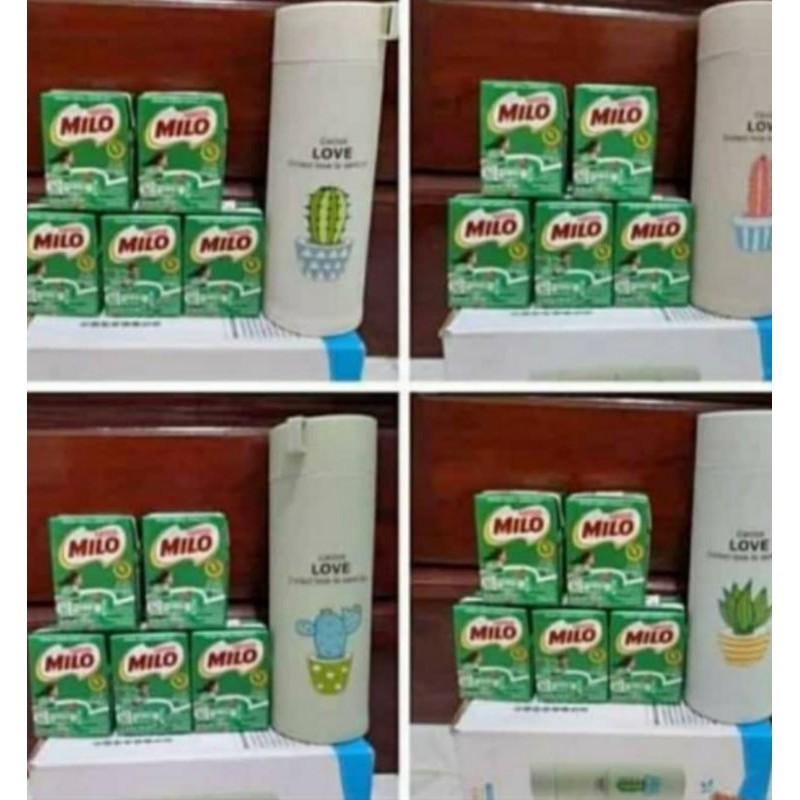 

Paket milo (5pc * 110ml) Free tumbler / termos kaca