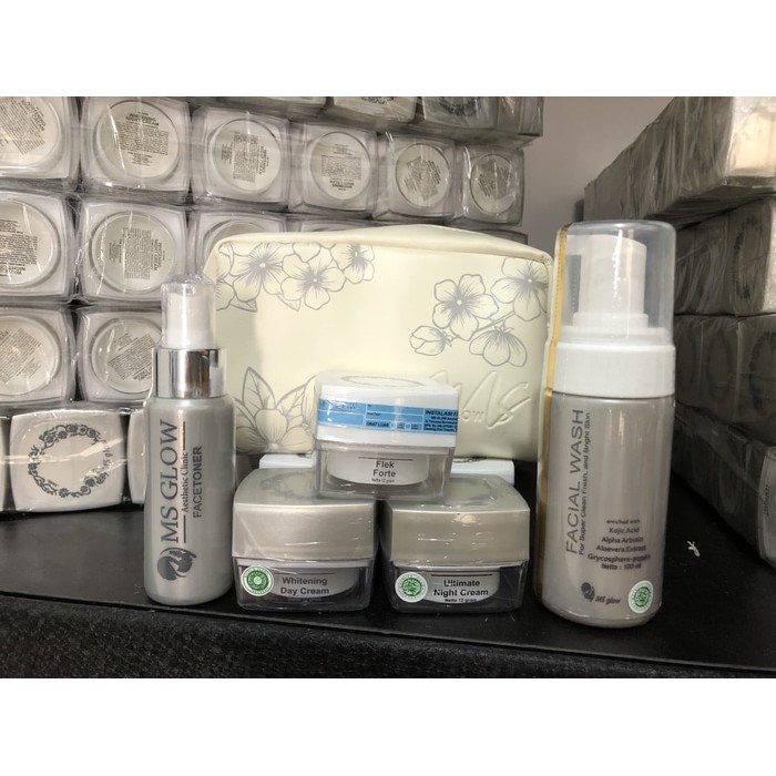 Ms glow paket premium ultimate| flek parah