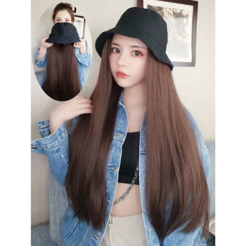 GOOD QUALITY Wig topi Heyo-B-1L05 Kualitas Bahan Bagus Halus Lembut Seperti Rambut Asli Murah / Hat 