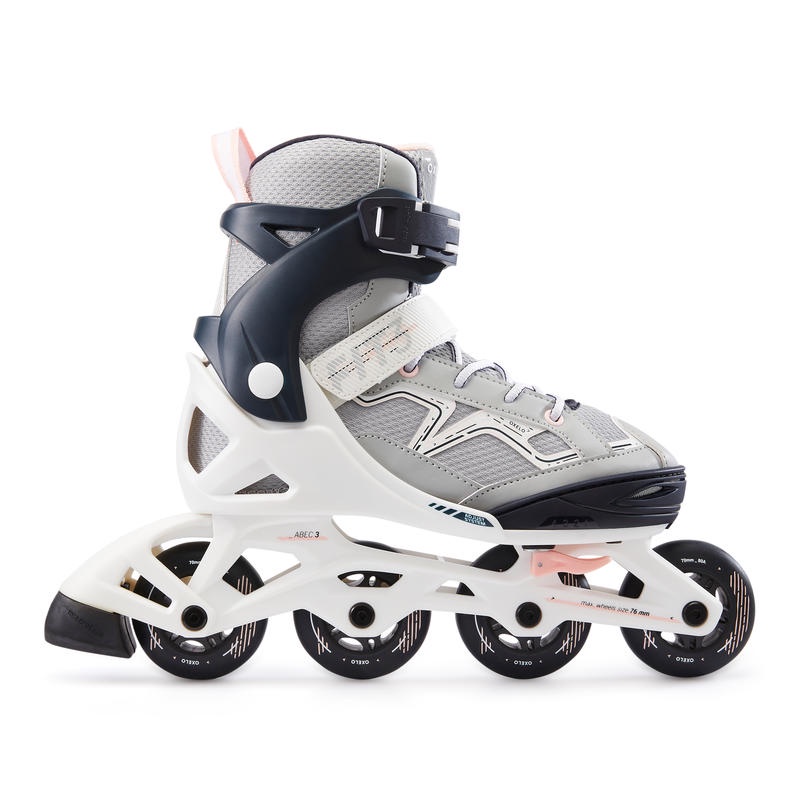 OXELO Fit 3 Junior Kids Sepatu Roda Anak Inline Skates