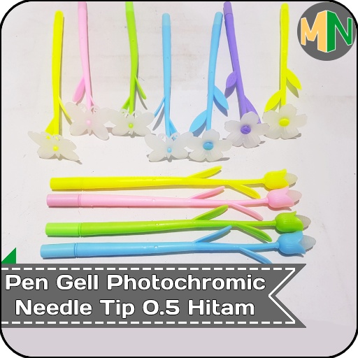 

Pulpen Gell Photochromic Berubah Warna Terkena Matahari Needle Tip 0.5 Hitam