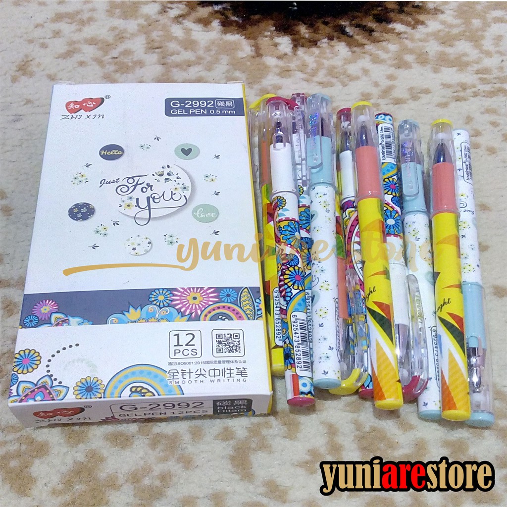 

Pulpen Bolpoin Gel 0.5 mm Gel Pen 0.5 mm Just For You Lovein