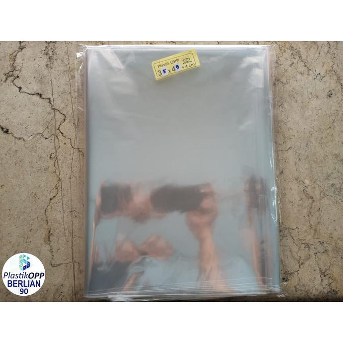 

Ready Stock] Plastik Opp 35X45 Cm 20 Mic Plastik Baju / Plastik Seal Isi 100 Lbr