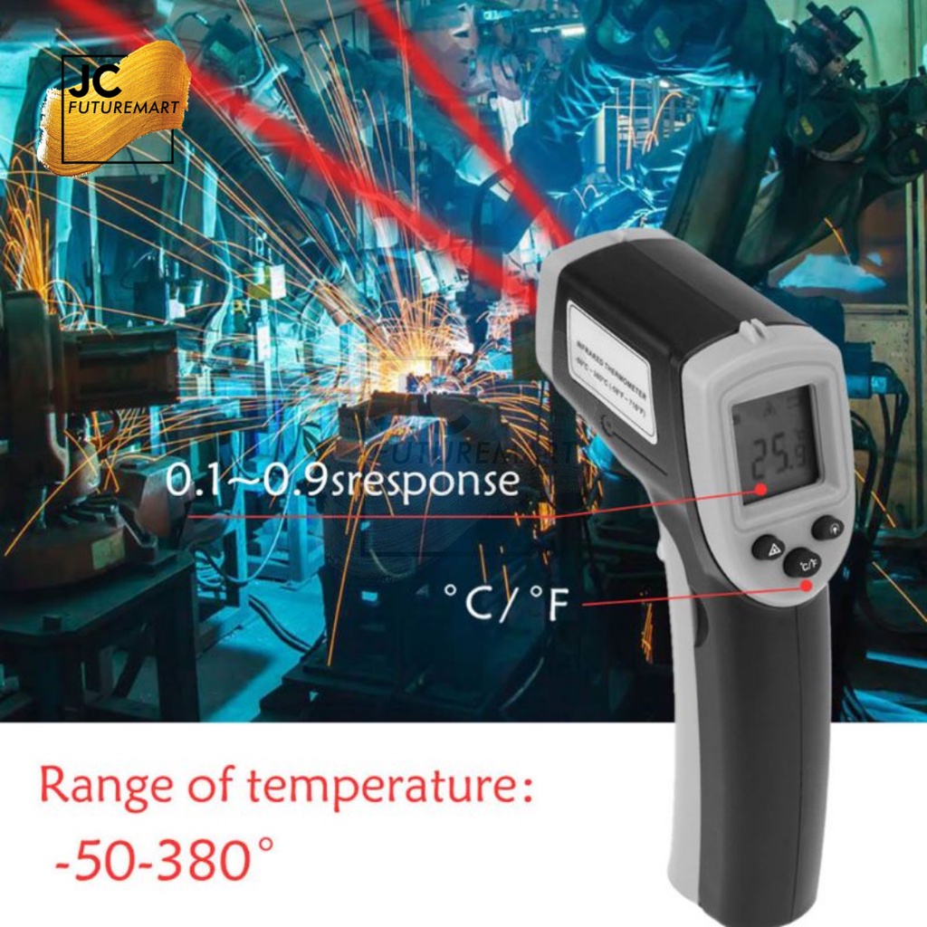 DIGITAL INFRARED THERMOMETER / IR TERMOMETER / LASER TERMO GUN - GM320