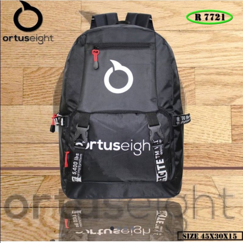 TAS RANSEL SEKOLAH/KULIAH ORTUSEIGHT FASHION BACK PACK USB