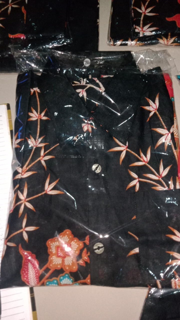 Batik Couple Keluarga Sania Ruffle Ori Ndoro Jowi Dnt Kate Garansi Termurah