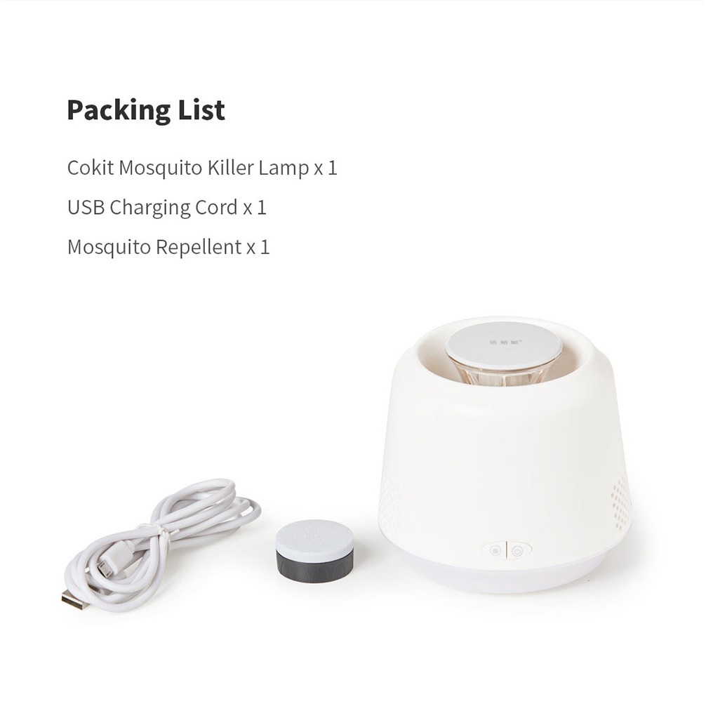 XIAOMI COKIT 2-in-1 Breathing Mosquito Killer Lamp - DYT-X6