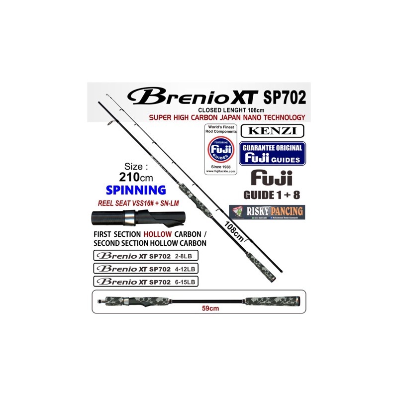 JORAN KENZI BRENIO XT 2-8lb