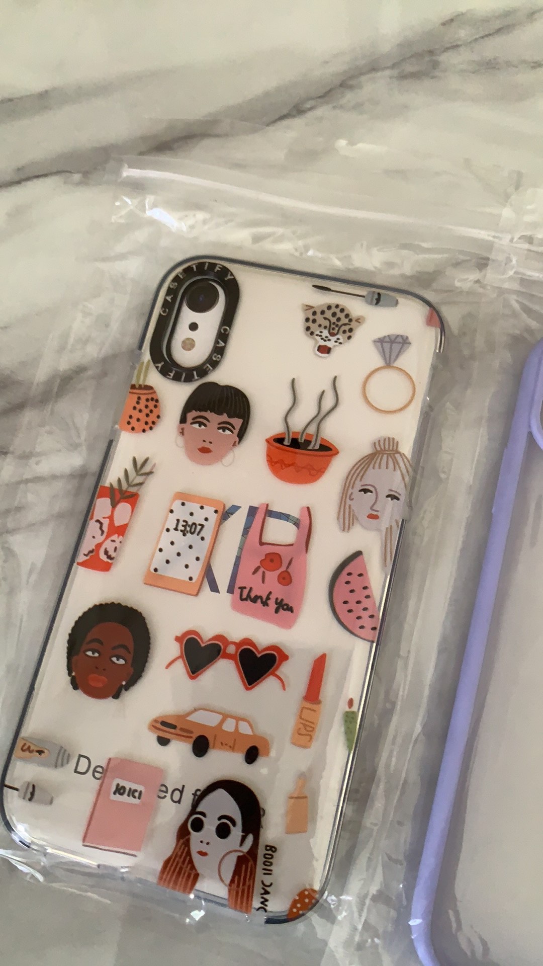 Casing Softcase Tpu Transparan Gambar Tiket Pesawat Untuk