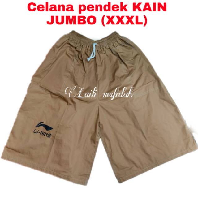 CELANA PENDEK KAIN JUMBO